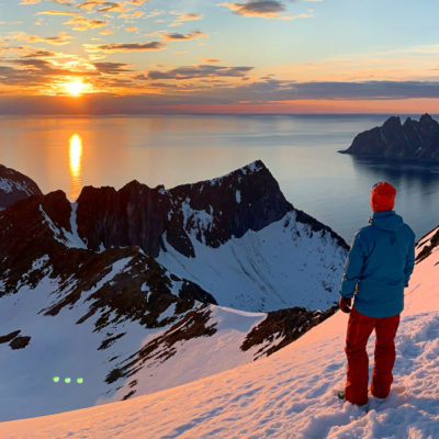 Toppturer med randonnè-ski på Senja, nordmannsreiser, norden, norge, Foto: Senja by heart